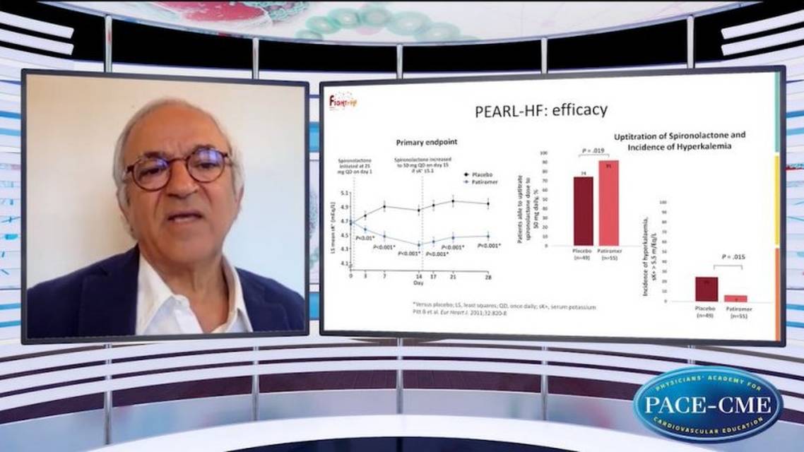 New potassium binders for management of hyperkalemia in HF