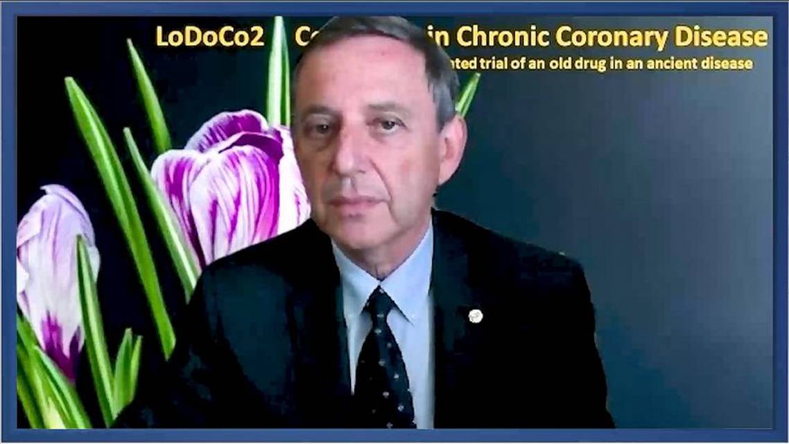 Colchicine reduces primary outcome in chronic coronary disease 