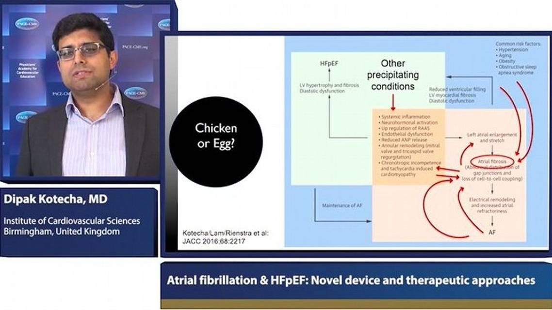 Atrial fibrillation HFpEF Novel device and therapeutic approaches