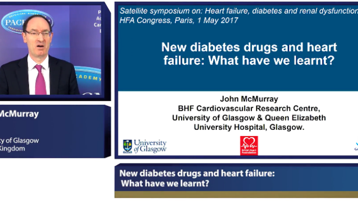 New diabetes drugs and heart failure What have we learnt
