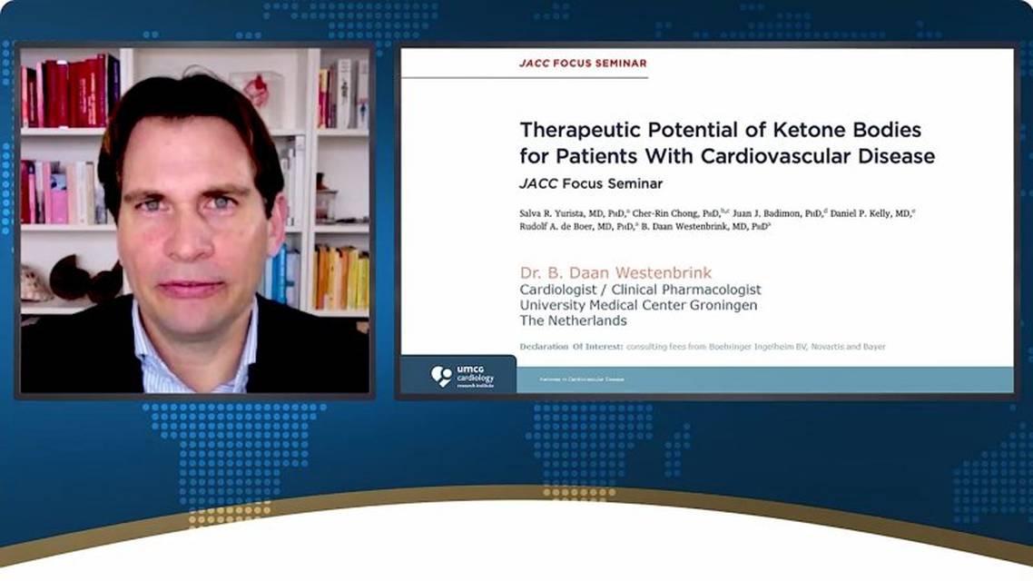Ketones as a possible therapeutic option for patients with CVD