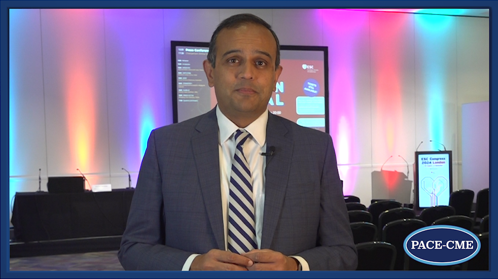 Manesh Patel at ESC 2024