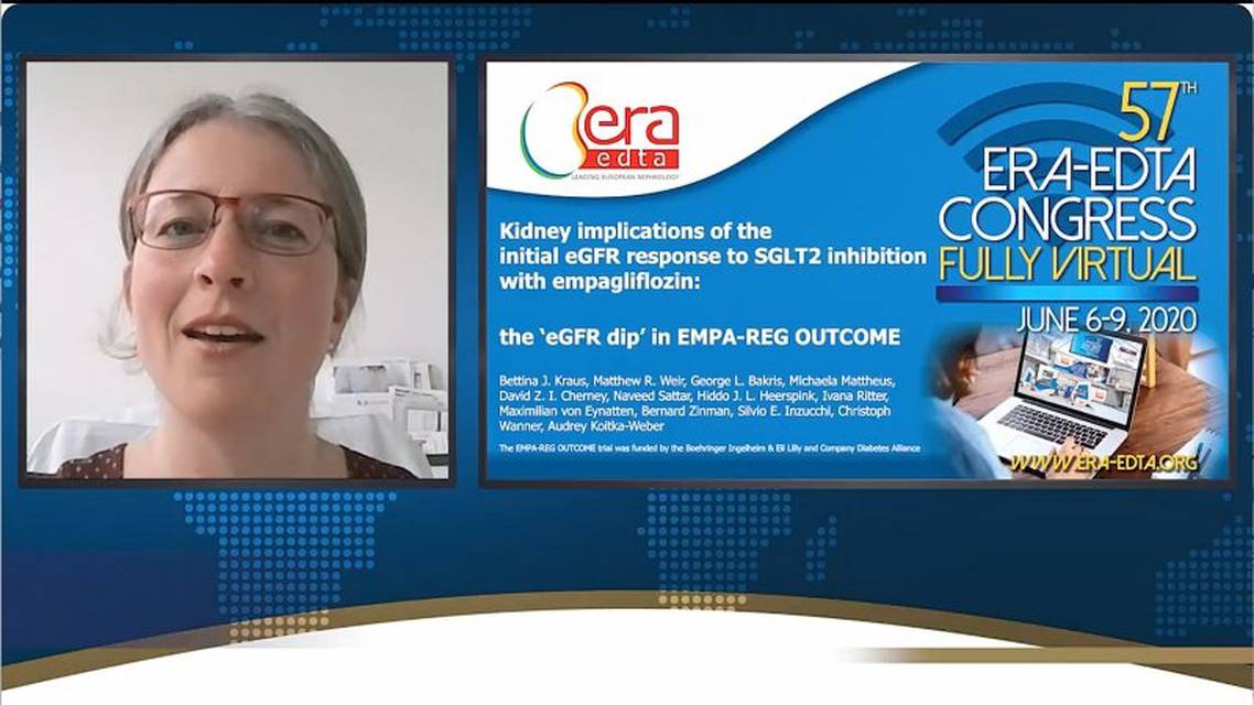 No major effect of eGFR dip on reduction of incident or worsening nephropathy by SGLTi