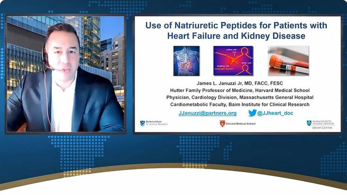 Prognostic value of natriuretic peptides in patients with HF and kidney dysfunction