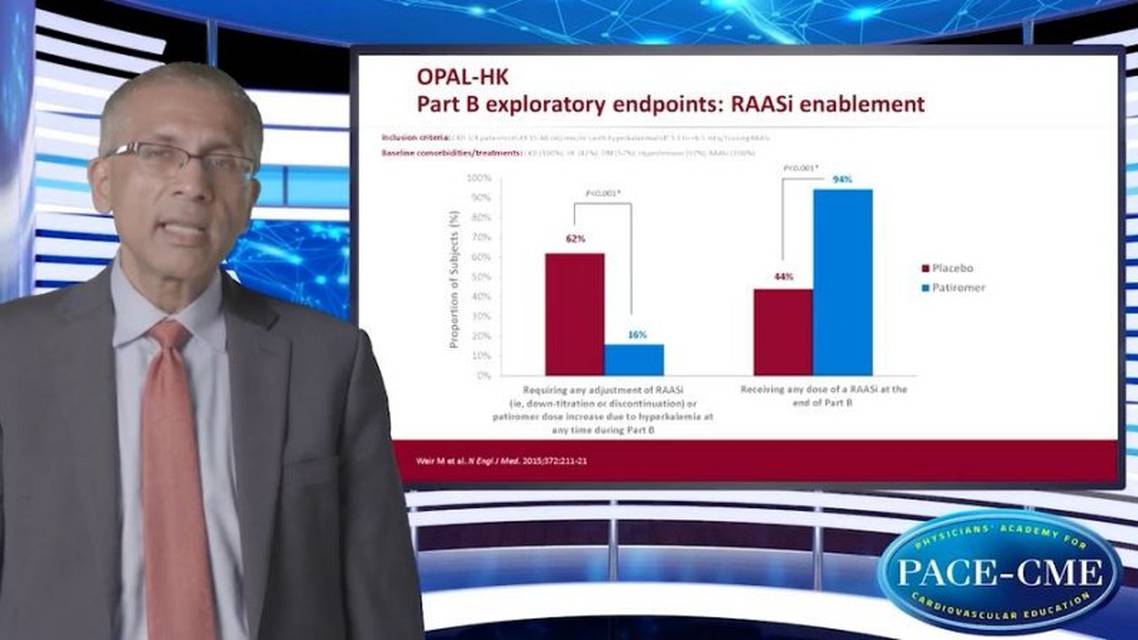 Novel potassium binders to improve management of chronic HF