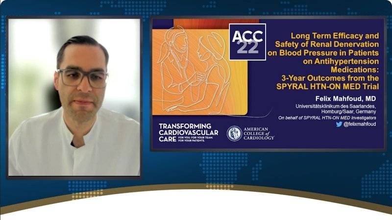 Longterm efficacy and safety of radiofrequency renal denervation