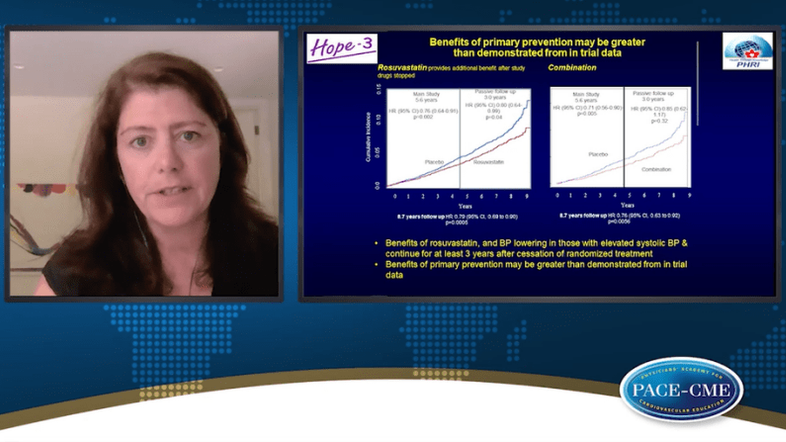 Continued benefit of statin treatment after stopping therapy
