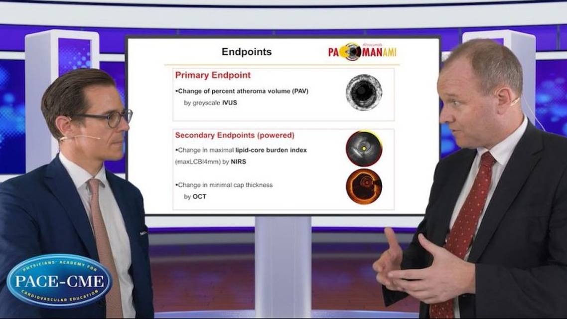 Effects of intensive lipid lowering on coronary plaque characteristics
