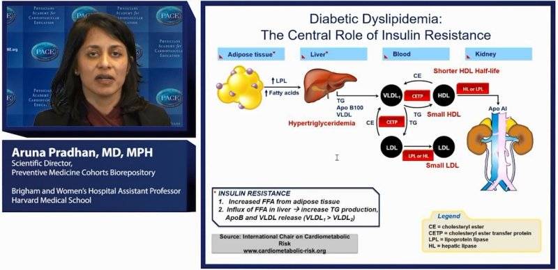 Diabetic dyslipidaemia and residual risk in the era of LDL control