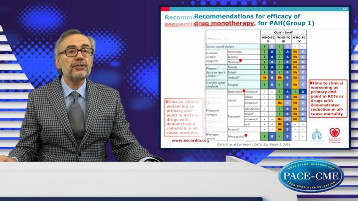 Which treatment options can be pursued and which drugs are approved for PAH