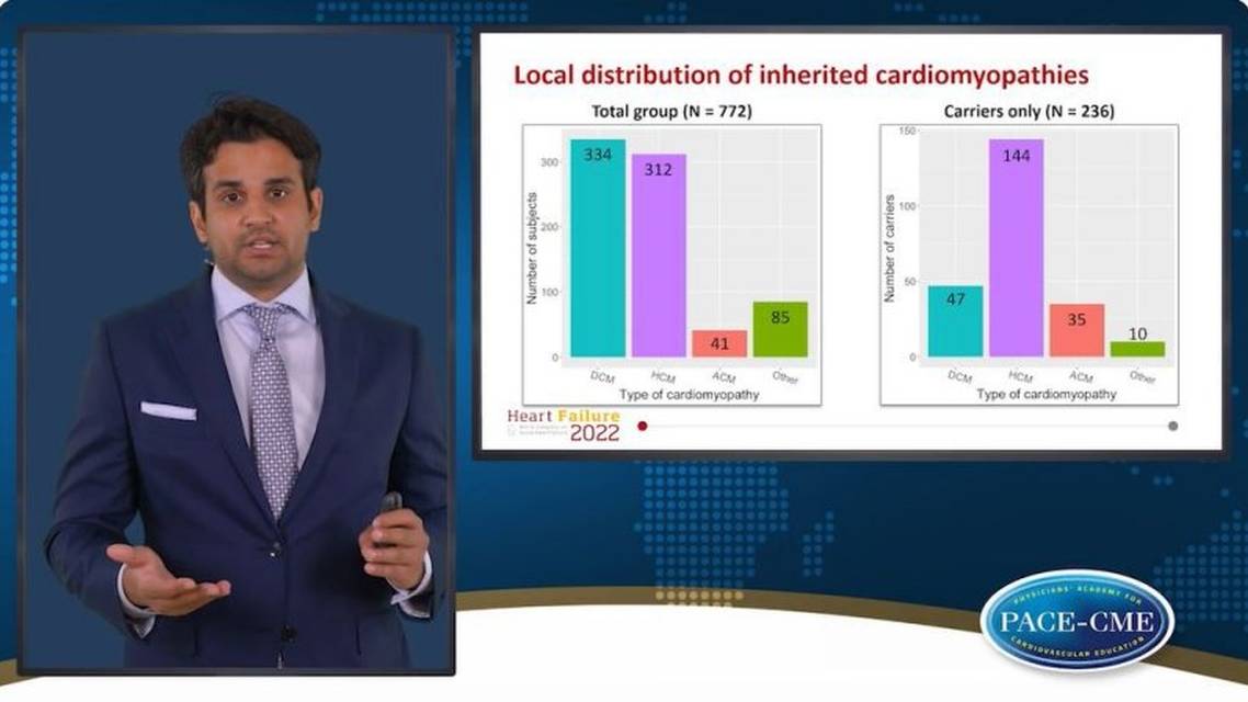 Genetic penetrance in cardiomyopathy