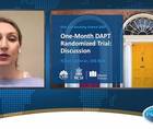 Strengths and limitations of onemonth DAPT trial