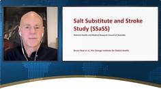 Switching to a salt substitute reduces risk of stroke CV events and death
