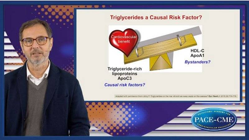 Three lines of evidence for triglycerides as a CV risk factor