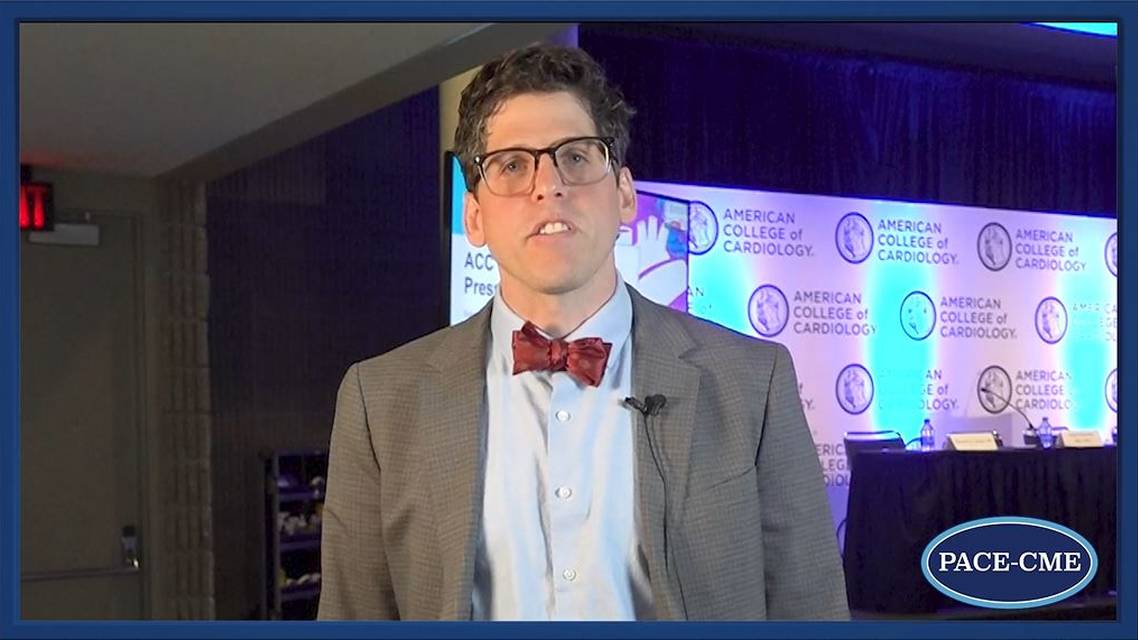 Alexander Fanaroff at the ACC