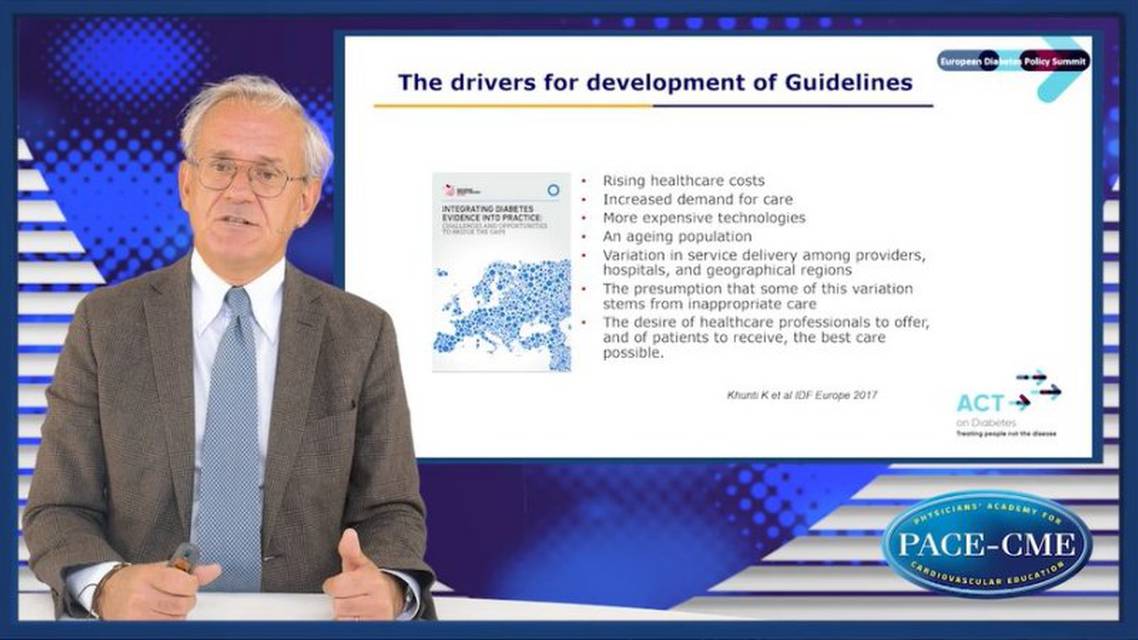 Novel recommendations in the  ESCEASD diabetes guidelines and why we need them