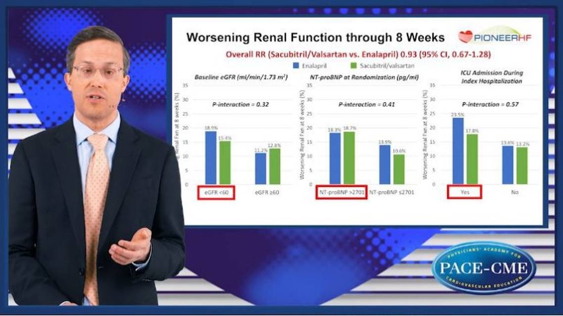 Efficacy and safety of ARNI in highrisk patients in the PIONEERHF trial