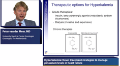 Hyperkalemia Novel treatment strategies to manage potassium levels in heart failure