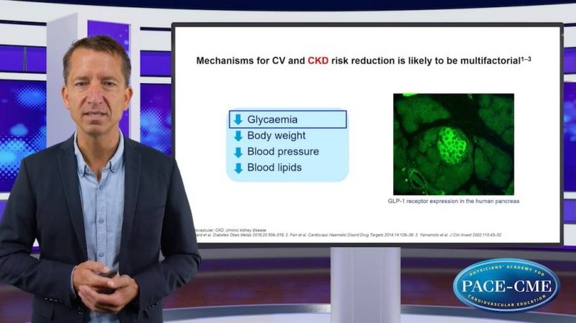 What is relevant for nephrology with regard to GLPRA in CVD