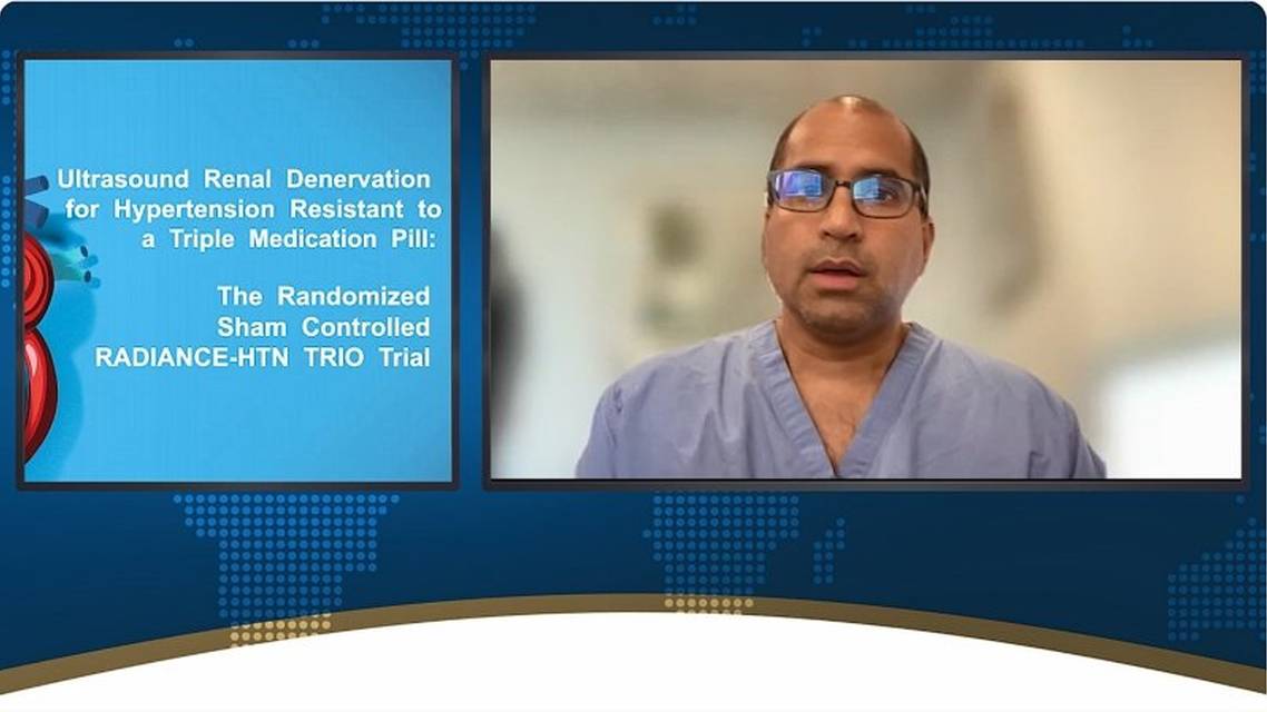 Renal denervation as option for patients with hypertension despite medications