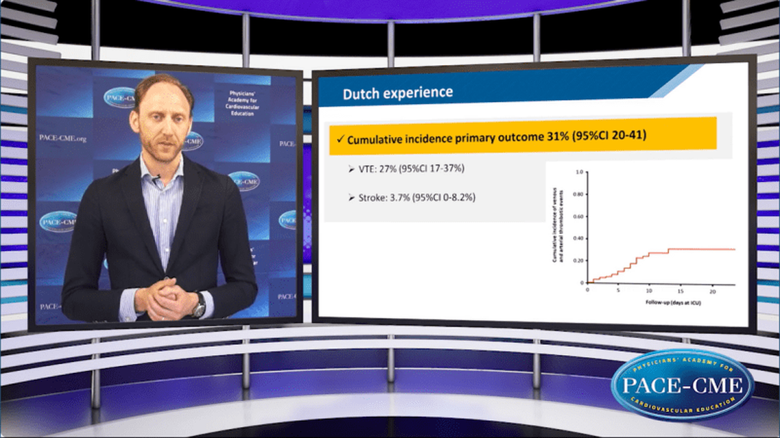 COVID associated thrombotic complications