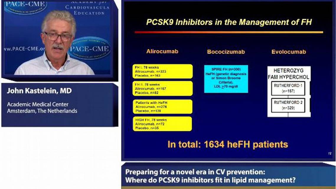Preparing for a novel era in CV prevention Where do PCSK inhibitors fit in lipid management