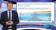 Treatment goals for patients with TDM and CKD