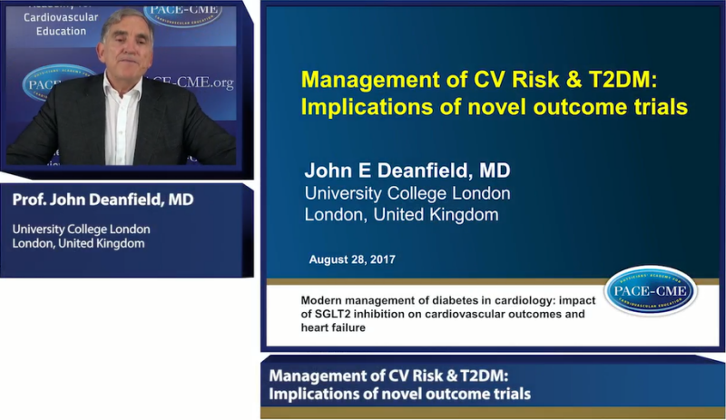 Management of CV Risk TDM Implications of novel outcome trials