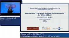 Lecture Clinical trials in TDM CVD Review of key outcomes with GLP RA and SGLTi