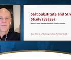 Switching to a salt substitute reduces risk of stroke CV events and death