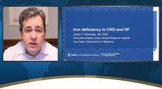 Effects of iron deficiency on outcomes in HF
