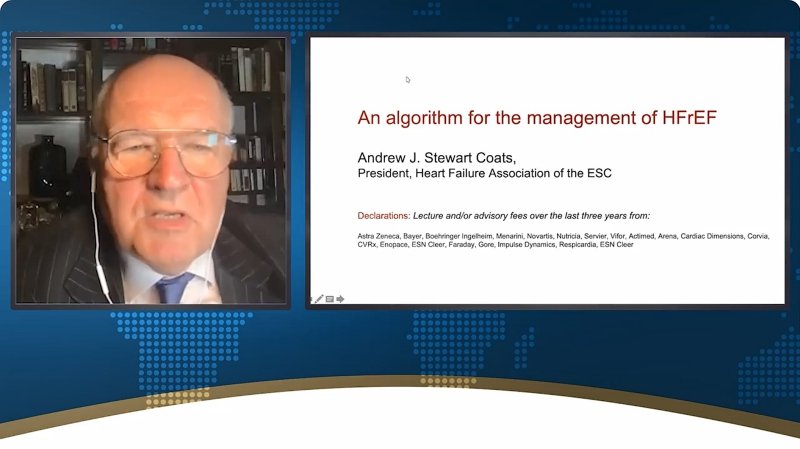 Recommendations for treatment algorithm of HFrEF - PACE-CME